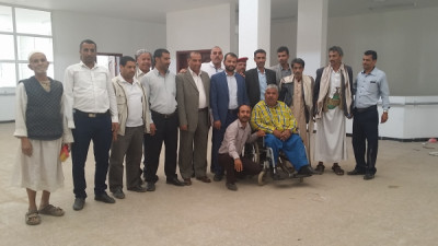 المدير التنفيذي لصندوق رعاية وتأهيل المعاقين الدكتور علي ...