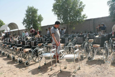 صندوق رعاية وتأهيل المعاقين يدشن مشروع صرف الاجهزة ...