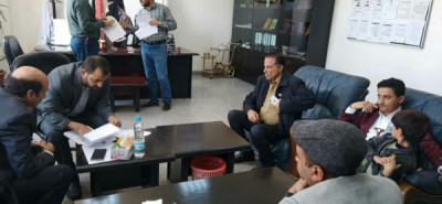 لقاء موسع جمع رئاسة هيئة مستشفي الثورة العام ...