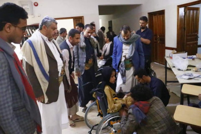 على هامش زيارته لإفتتاح مشاريع للأشخاص ذوي الإعاقة ...