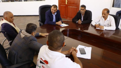 المدير التنفيذي لصندوق المعاقين يناقش مع قيادة جمعية ...