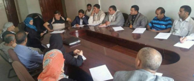 المدير التنفيذي لصندوق رعاية المعاقين يلتقي مدراء الادارات ...