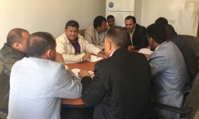 الديلمي يلتقي قيادة الجهاز المركزي للرقابة والمحاسبة