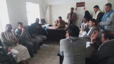 نائب المدير التنفيذي للصندوق يطلع على سير الاداء ...